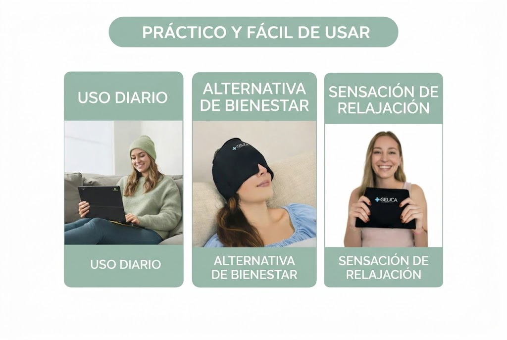 Gorro Relajante Frío y Calor 360°